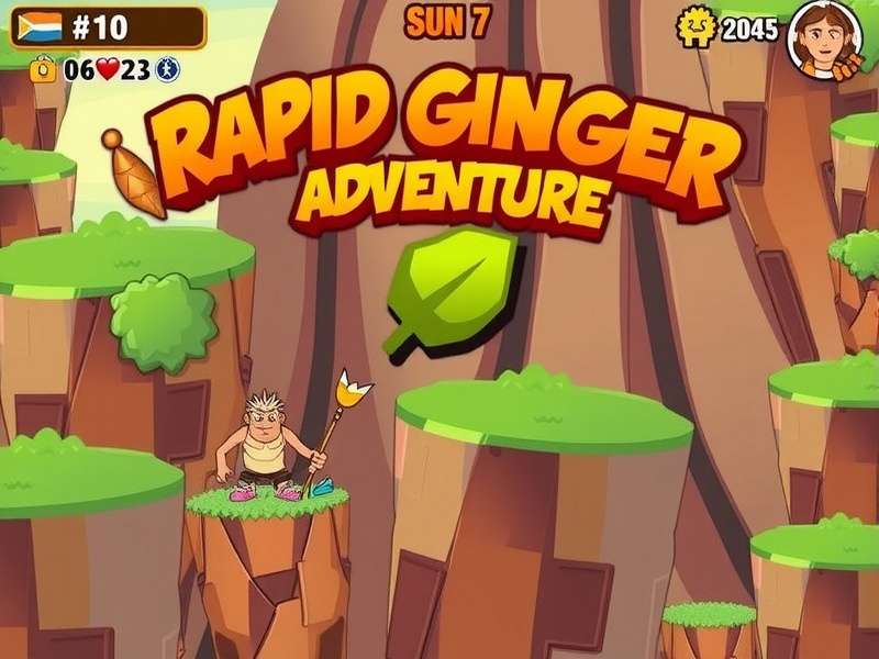 Rapid Ginger Adventure Gameplay Screenshot