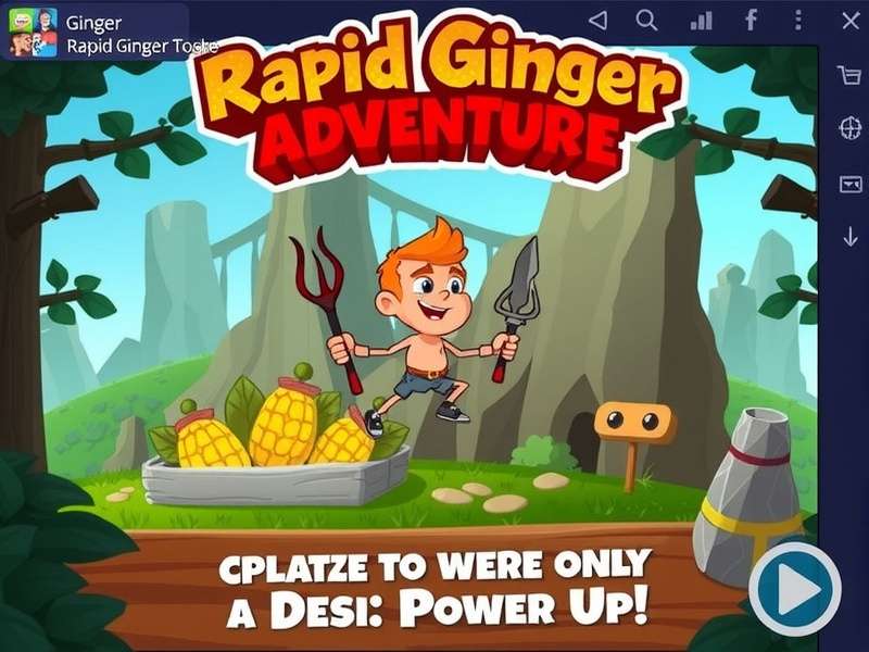 Rapid Ginger Adventure Touch Controls